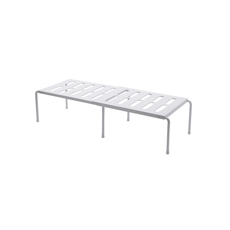 adjustable storage rack for kitchen organization