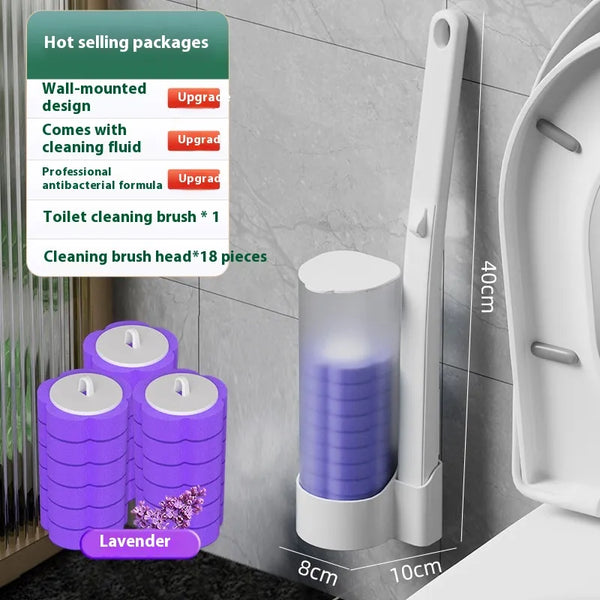 long handle bathroom cleaning set