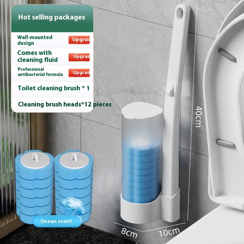long handle bathroom cleaning set