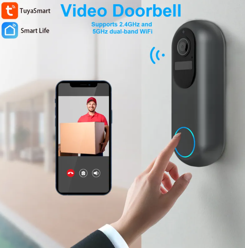 wireless smart video doorbell