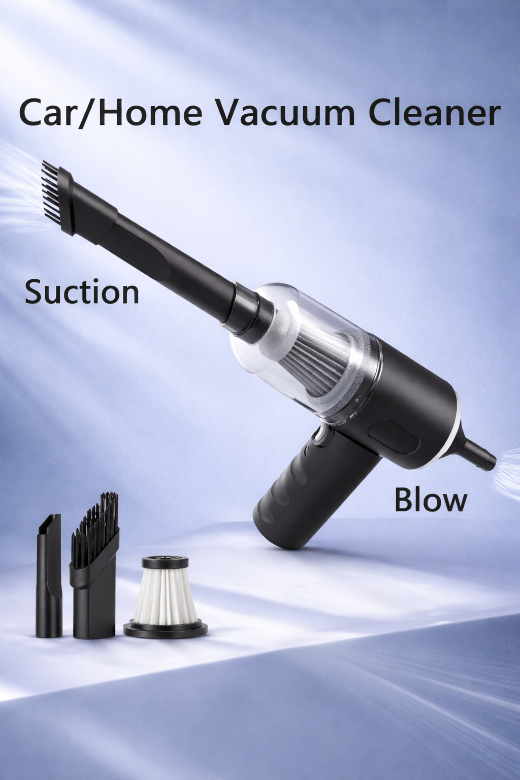 3-in-1 mini vacuum cleaner