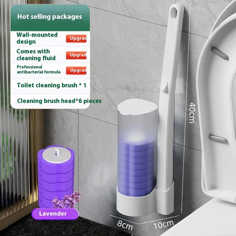 long handle bathroom cleaning set