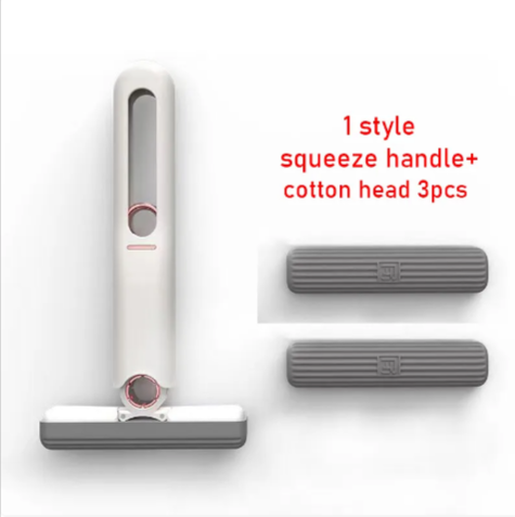 Mini Squeeze Mop Portable Handheld Cleaning Mop