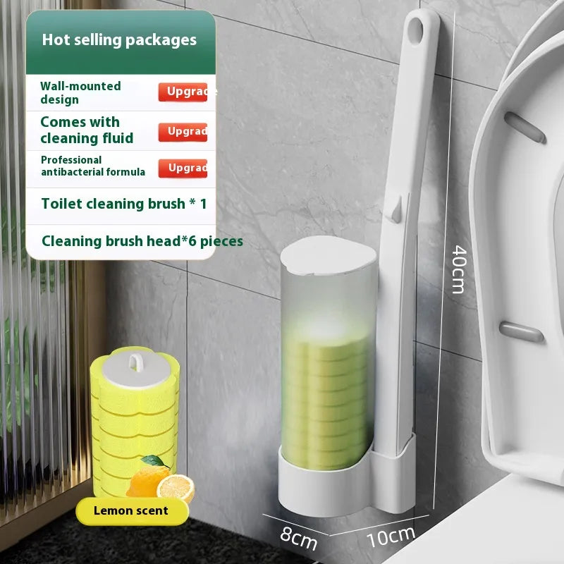 long handle bathroom cleaning set