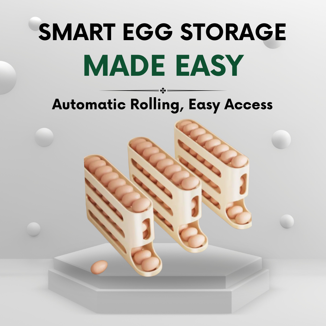 Slide Egg Storage Box Rolling Egg Holder