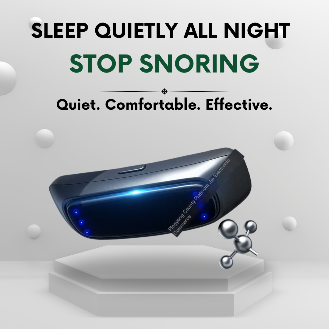 Smart Anti-Snoring Device for Sleep Apnea Relief
