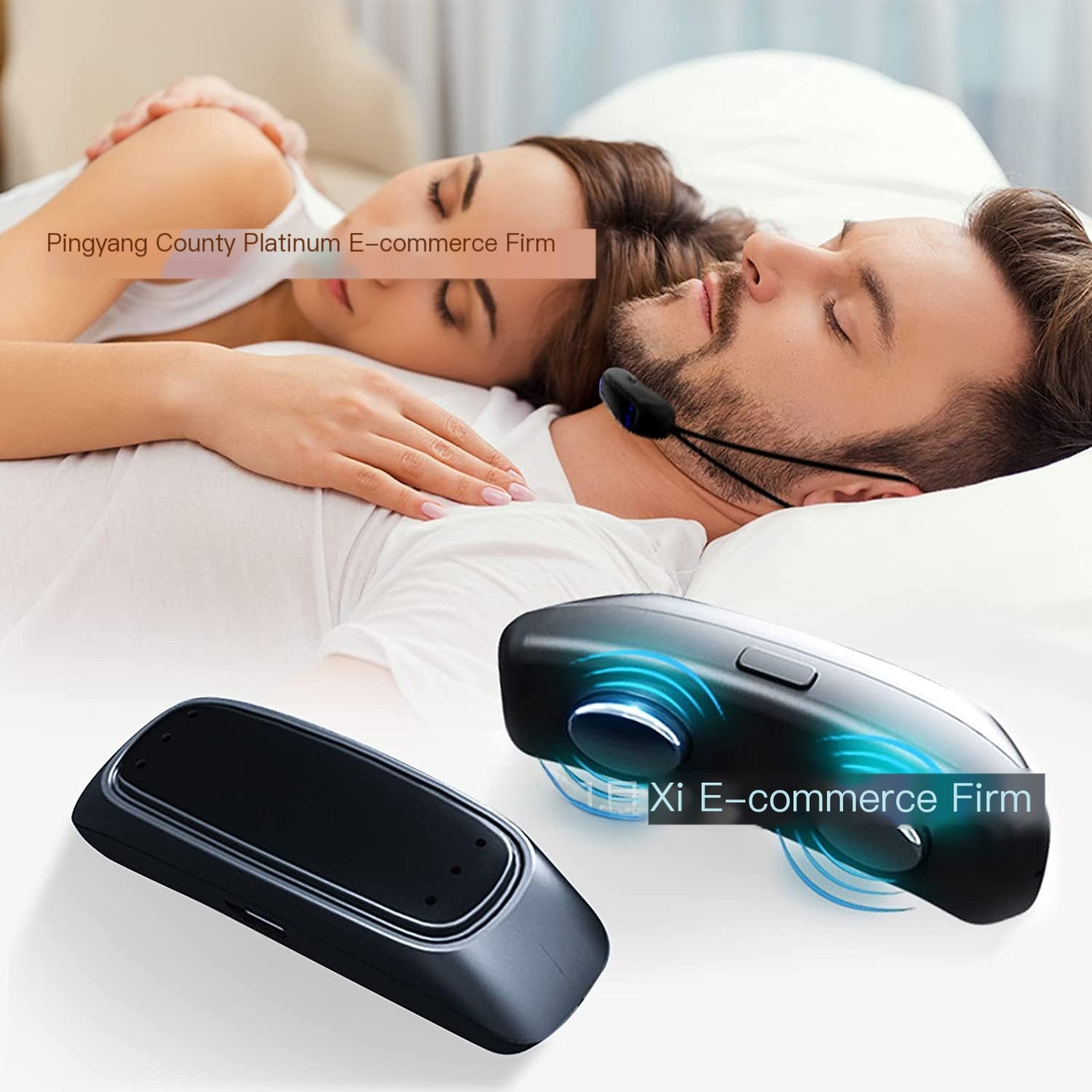 smart anti-snoring device for sleep apnea