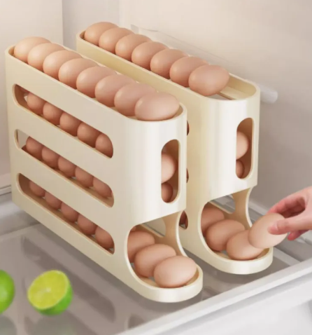 Slide Egg Storage Box Rolling Egg Holder