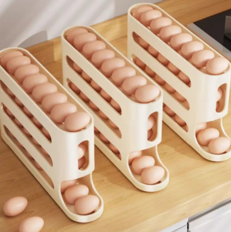 Slide Egg Storage Box Rolling Egg Holder