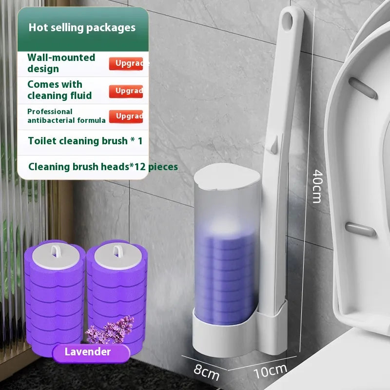 long handle bathroom cleaning set