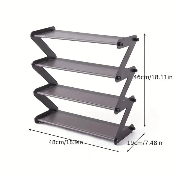 adjustable DIY shoe rack