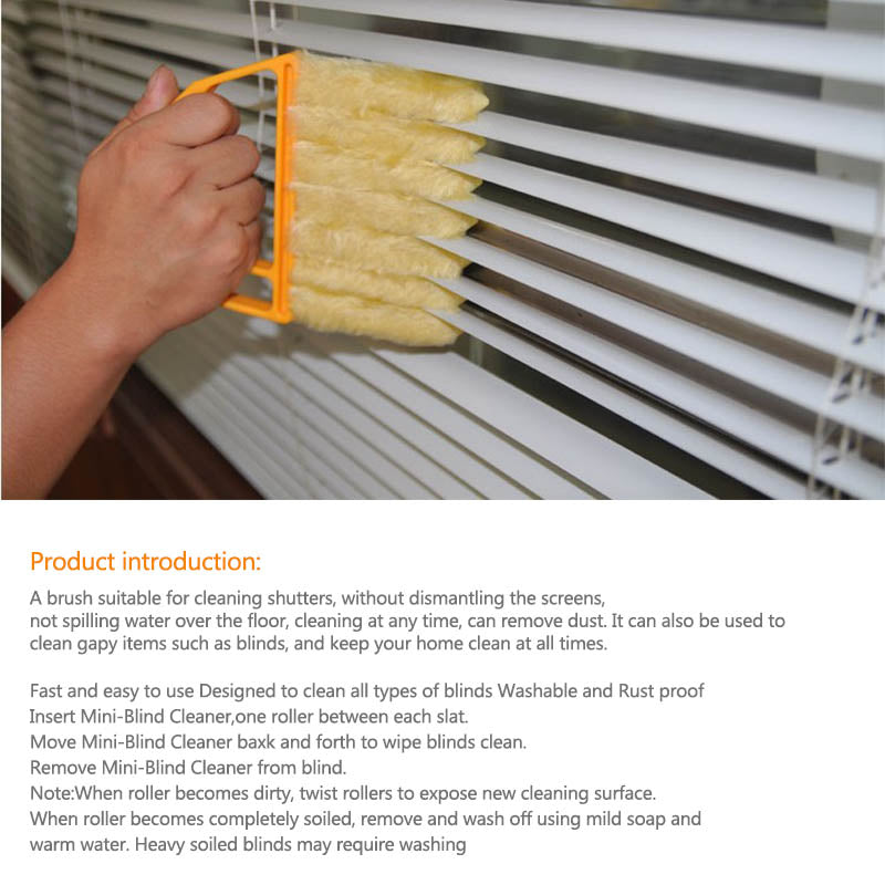 microfiber window cleaning brush