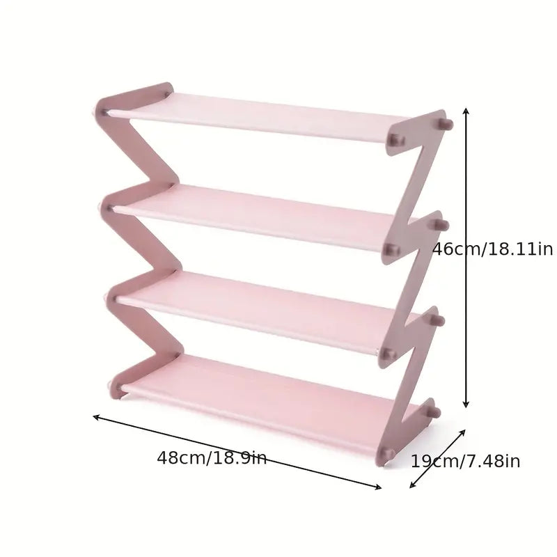 adjustable DIY shoe rack