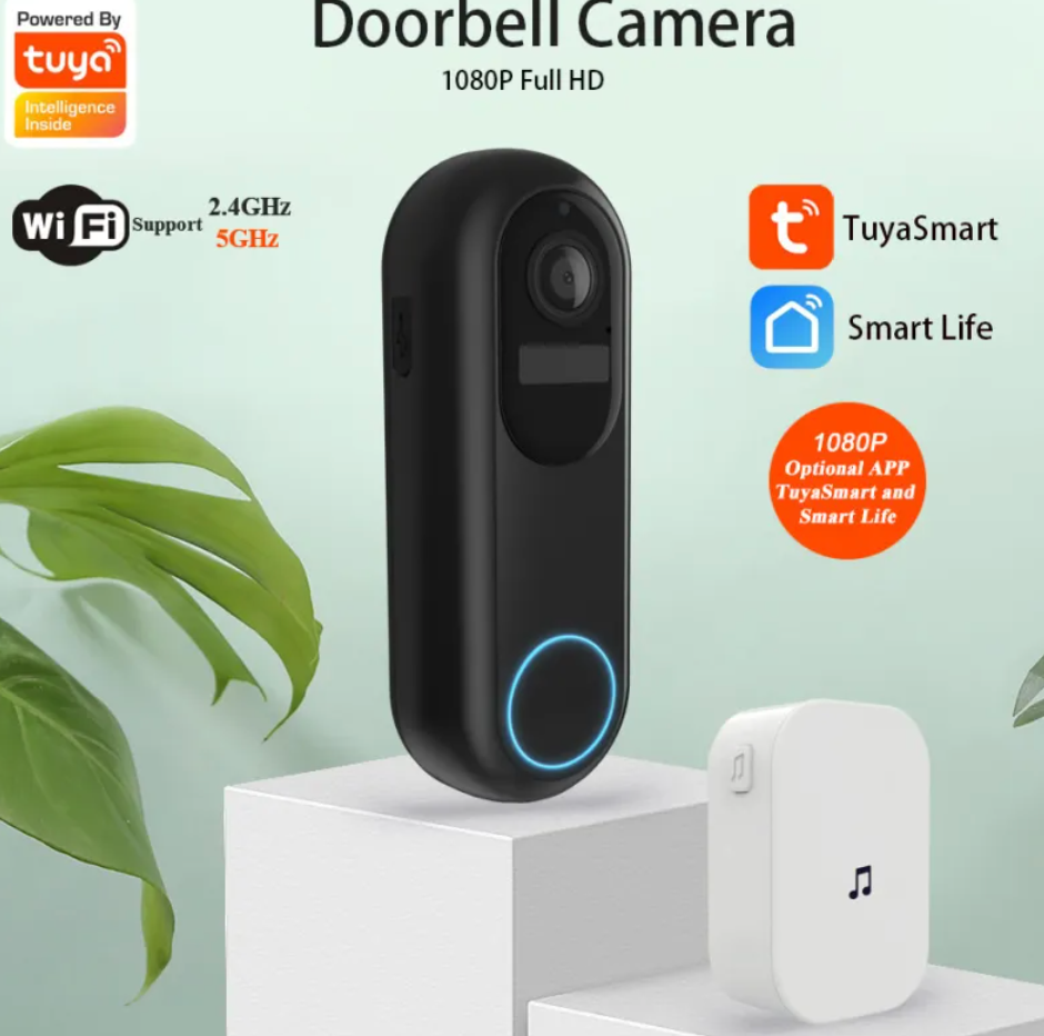 wireless smart video doorbell