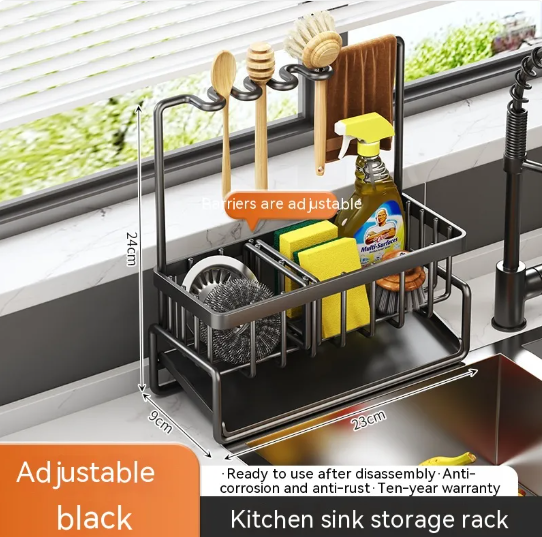 multifunctional kitchen sink organizer